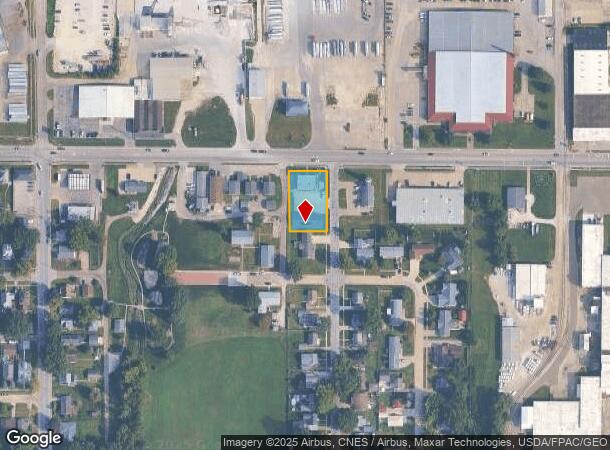 663 E Mount Pleasant St, West Burlington, IA Parcel Map
