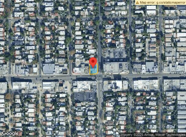  8101 Melrose Ave, Los Angeles, CA Parcel Map