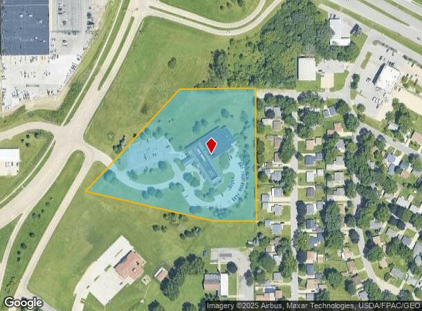  1015 S Hackett Rd, Waterloo, IA Parcel Map