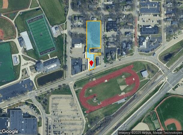1516 W Michigan Ave, Kalamazoo, MI Parcel Map