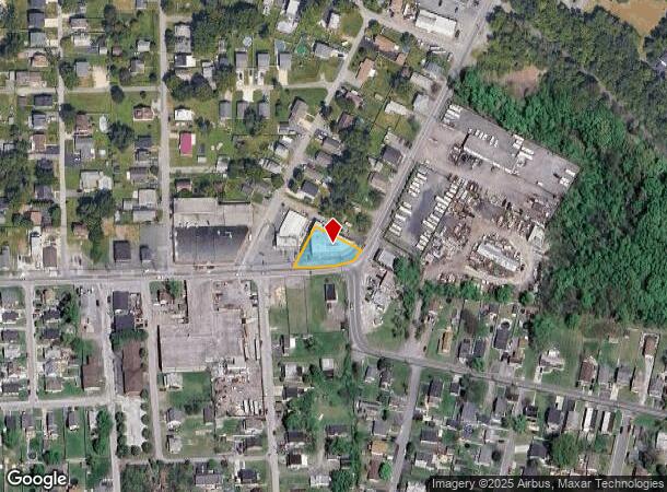 2518 Sparrows Point Rd, Sparrows Point, MD Parcel Map