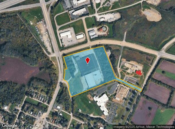 695 N Main St, Winchester, KY Parcel Map