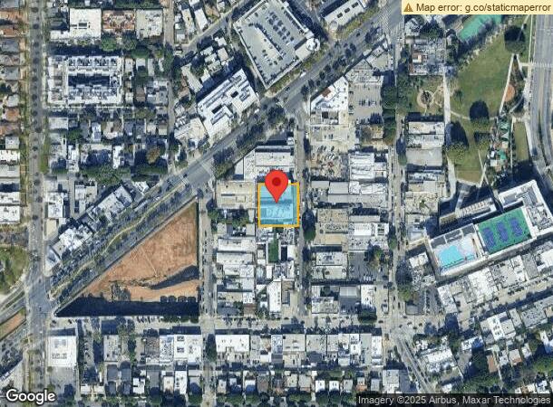  641 N La Peer Dr, West Hollywood, CA Parcel Map