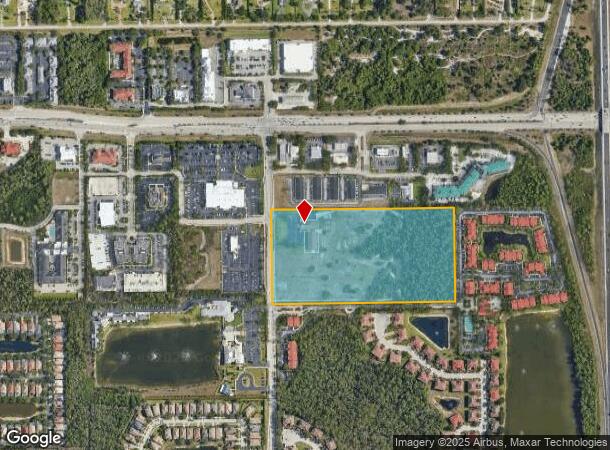 1010 Whippoorwill Ln, Naples, FL Parcel Map