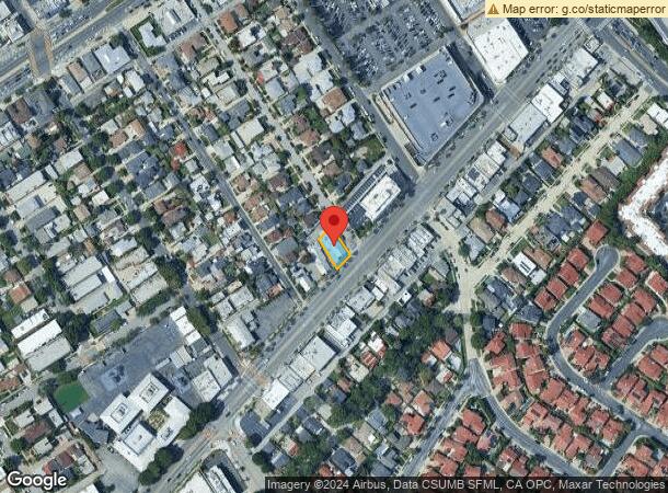  10825 Washington Blvd, Culver City, CA Parcel Map