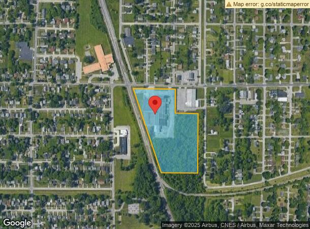  2700 Perkins St, Saginaw, MI Parcel Map