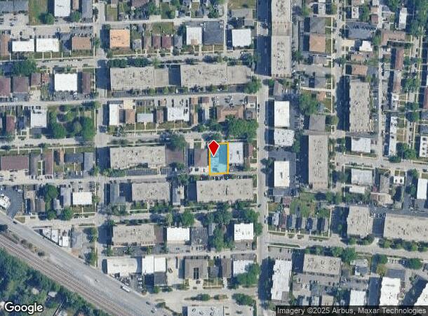  1375 Brown St, Des Plaines, IL Parcel Map