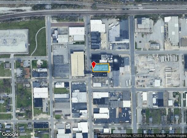 1717 S Calhoun St, Fort Wayne, IN Parcel Map