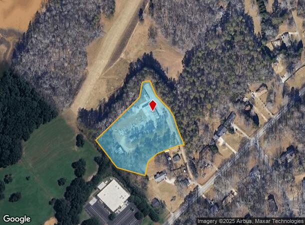 5831 Hilltop Dr, Flowery Branch, GA Parcel Map