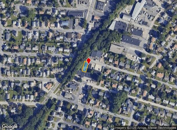  176 N View Ave, Cranston, RI Parcel Map
