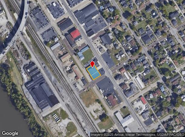  1014 S 3Rd St, Ironton, OH Parcel Map