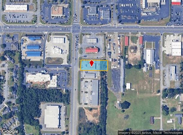  596 Carl Vinson Pkwy, Warner Robins, GA Parcel Map