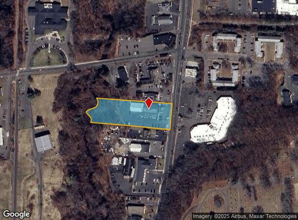 166 Queen St, Southington, CT Parcel Map