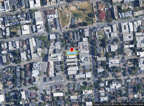  2521 Regent St, Berkeley, CA Parcel Map