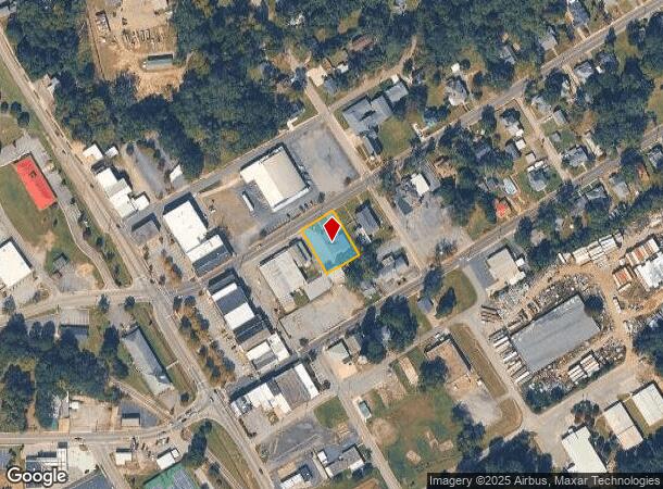 121 River St, Belton, SC Parcel Map