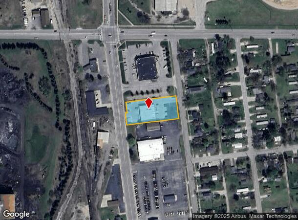 1212 N Mitchell St, Cadillac, MI Parcel Map