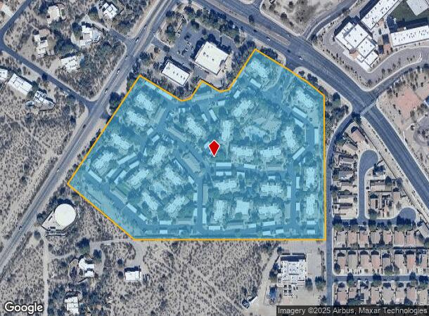  7759 N Silverbell Rd, Tucson, AZ Parcel Map