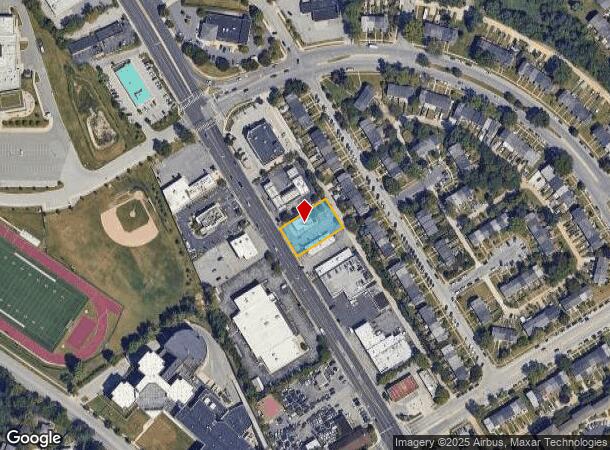 925 York Rd, Towson, MD Parcel Map