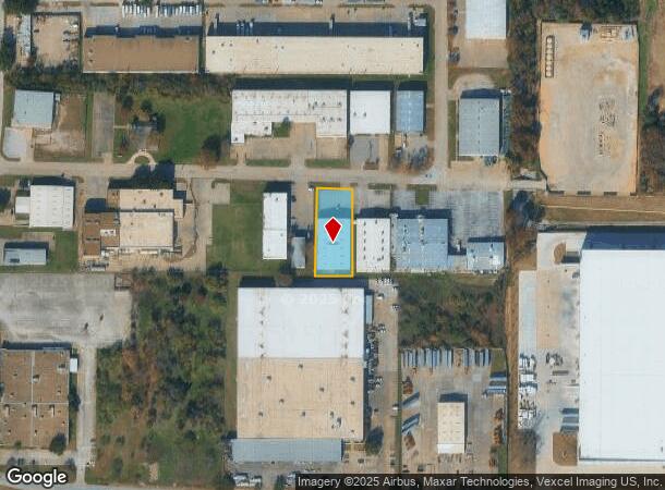 1022 Santerre St, Grand Prairie, TX Parcel Map