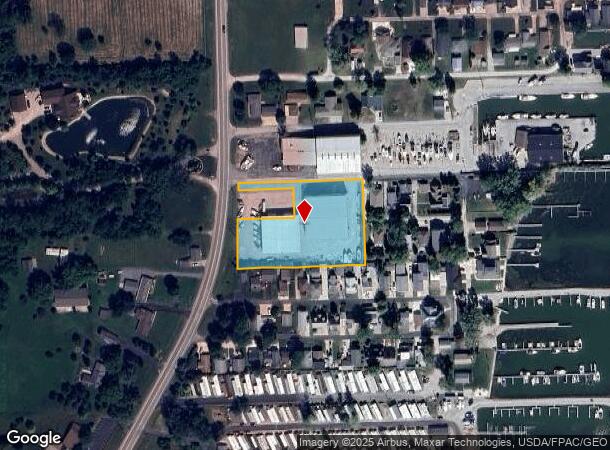 2541 Ne Catawba Rd, Port Clinton, OH Parcel Map