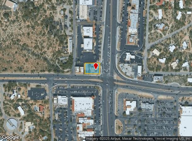  7201 N Oracle Rd, Tucson, AZ Parcel Map