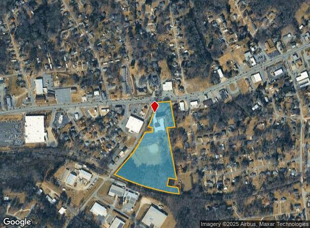  2320 E Main St, Lincolnton, NC Parcel Map