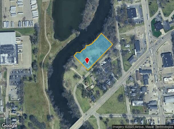  727 Ray St, Kalamazoo, MI Parcel Map