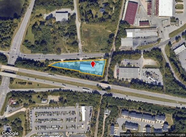 1610 N Salem St, Apex, NC Parcel Map