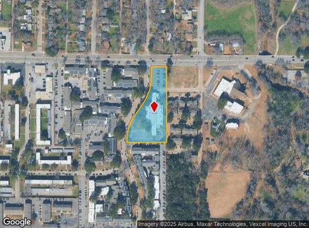  308 W Park Row Dr, Arlington, TX Parcel Map