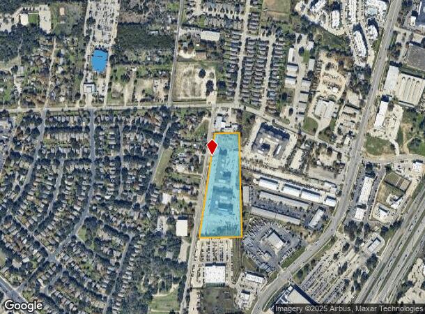  211 Ralph Ablanedo Dr, Austin, TX Parcel Map