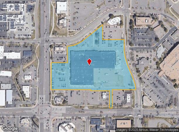  3500 S College Ave, Fort Collins, CO Parcel Map