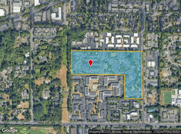  13700 Ne 10Th Pl, Bellevue, WA Parcel Map