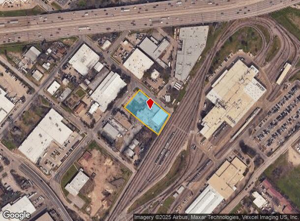  1807 Chestnut St, Dallas, TX Parcel Map