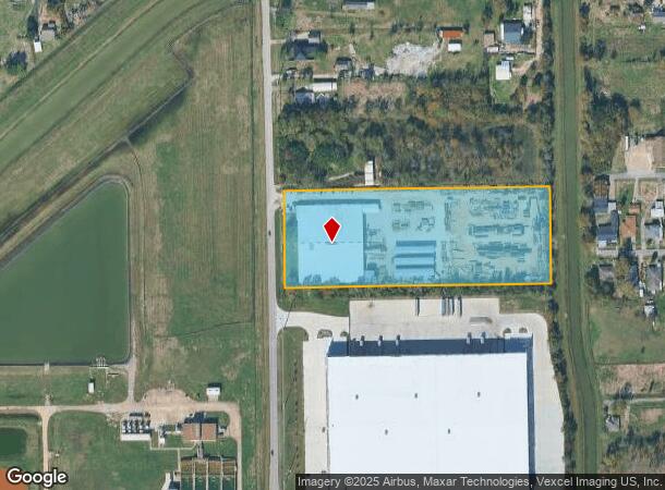  7400 Thompson Rd, Baytown, TX Parcel Map