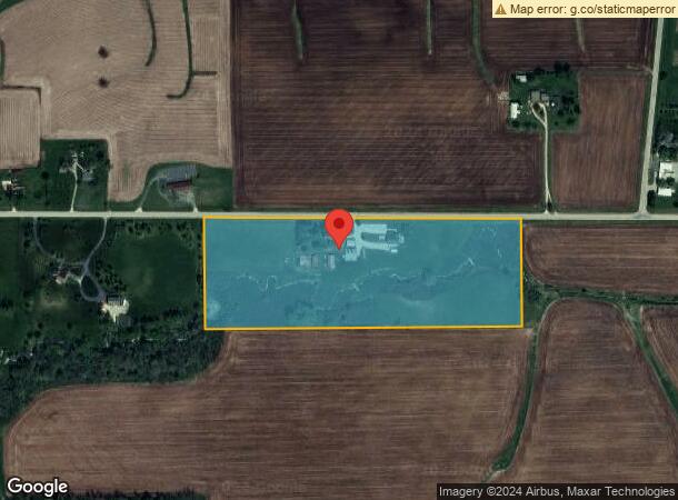  395 W Cedarville Rd, Freeport, IL Parcel Map