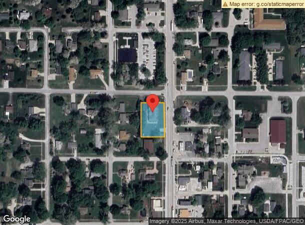  214 N 14Th St, Fort Calhoun, NE Parcel Map