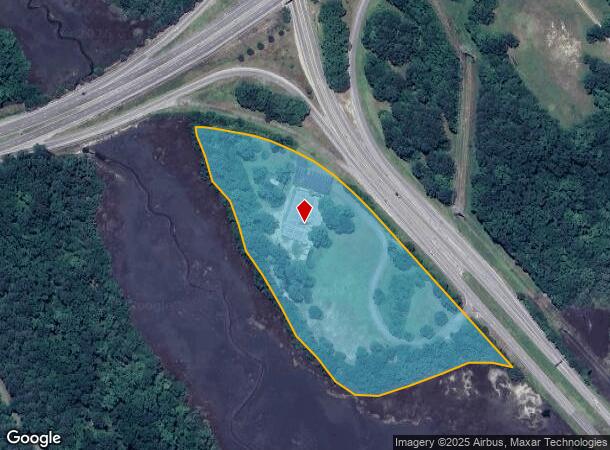 1236 Trask Pky, Seabrook, SC Parcel Map