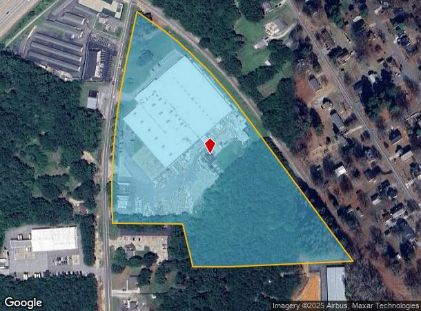 1114 Old Concord Rd, Salisbury, NC Parcel Map