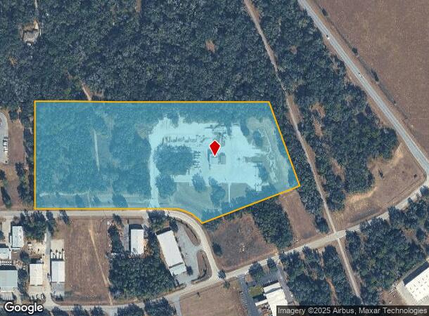 544 E Overdrive Cir, Hernando, FL Parcel Map