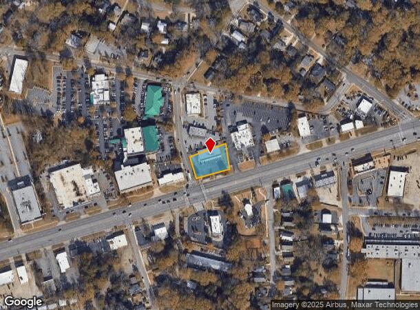 1998 W Broad St, Athens, GA Parcel Map