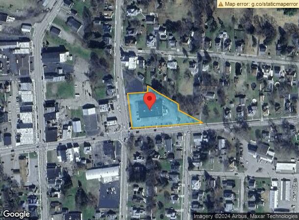  100 E Naples St, Wayland, NY Parcel Map