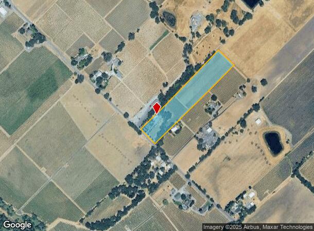 5566 Highway 128, Geyserville, CA Parcel Map
