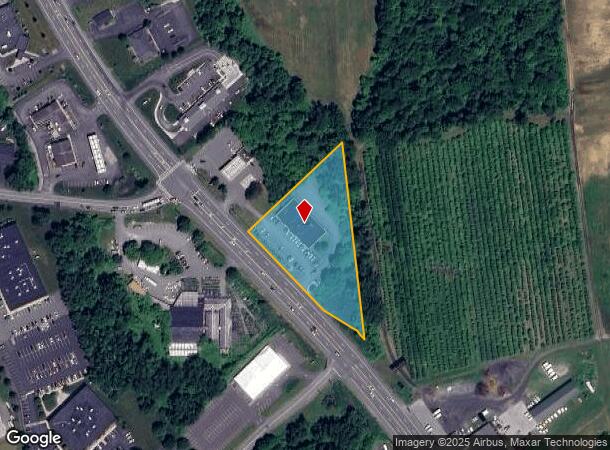  1581 Route 9, Halfmoon, NY Parcel Map