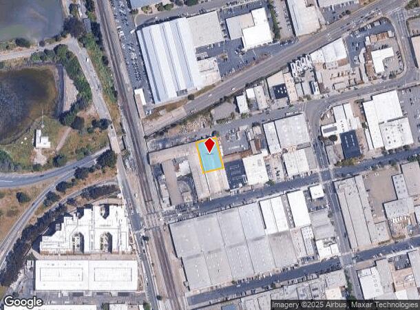 712 Folger Ave, Berkeley, CA Parcel Map