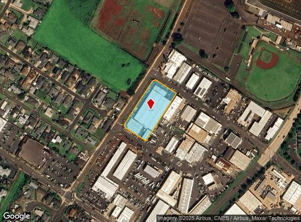 3097 Oihana St, Lihue, HI Parcel Map