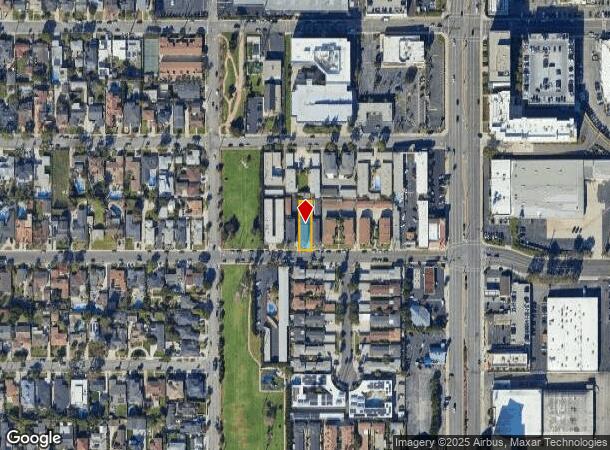 1633 E Maple Ave, El Segundo, CA Parcel Map