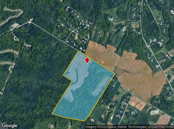 7825 Center Rd, Wilmington, OH Parcel Map