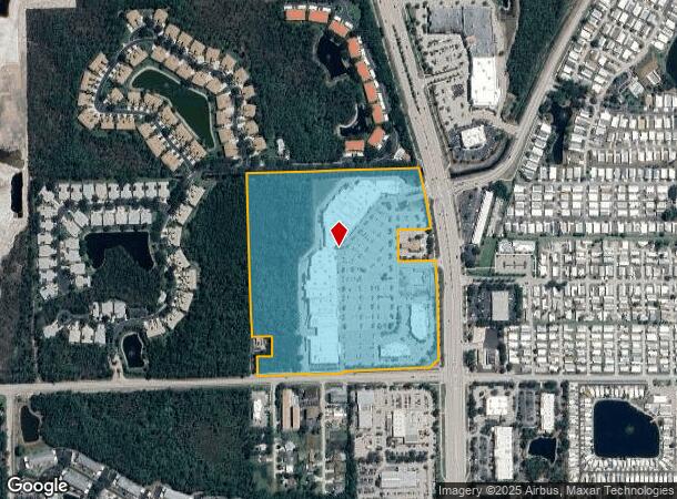  13551 Tamiami Trl N, Naples, FL Parcel Map