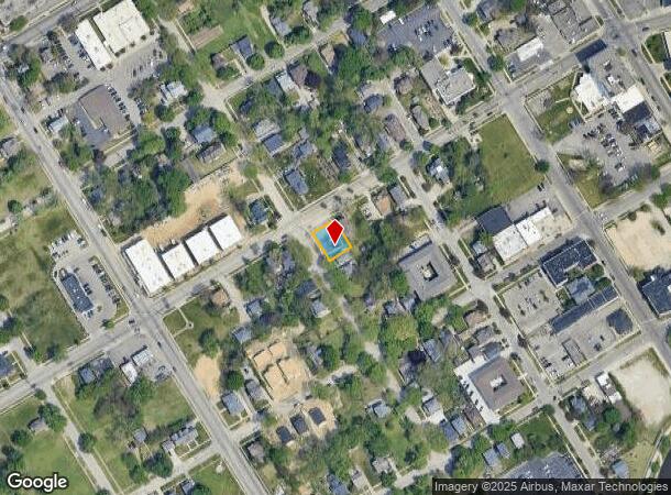  321 University Ave, Flint, MI Parcel Map
