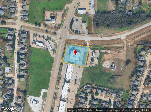 2882 N Cooper St N, Mansfield, TX Parcel Map